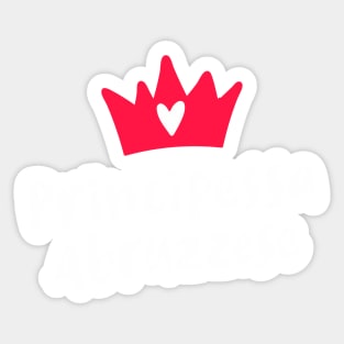 Abruzzo Roots Principessa Abruzzese Abruzzian Princess Sticker